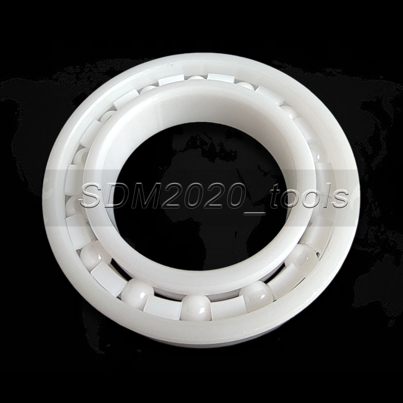 1 PC 6805 ZrO2 Full Ceramic Bearings Zirconia Oxide 25 x 37 x 7 mm