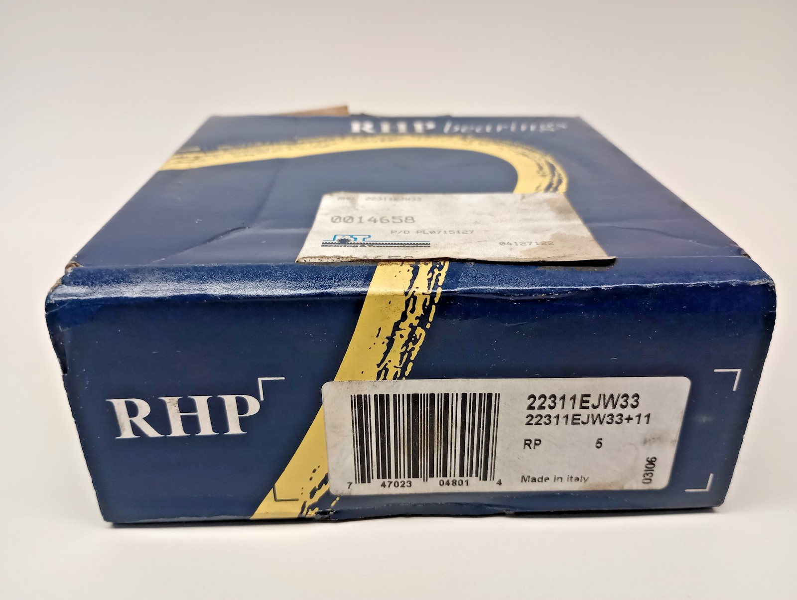 RHP 22311EJW33 Spherical Roller Bearing 55x120x43mm 22311E-JW33