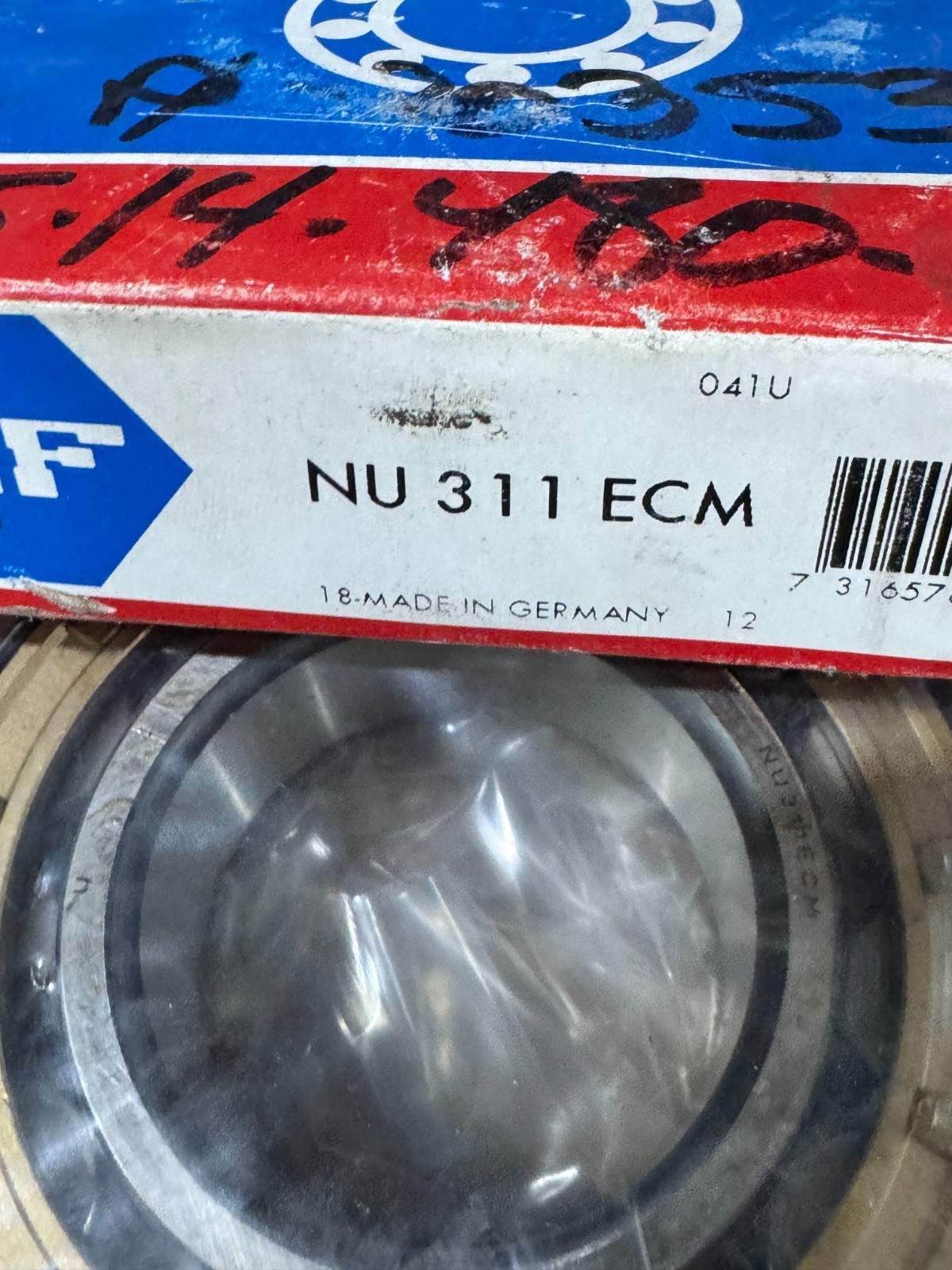 NEW IN BOX SKF CYLINDRICAL ROLLER BEARING NU311ECM