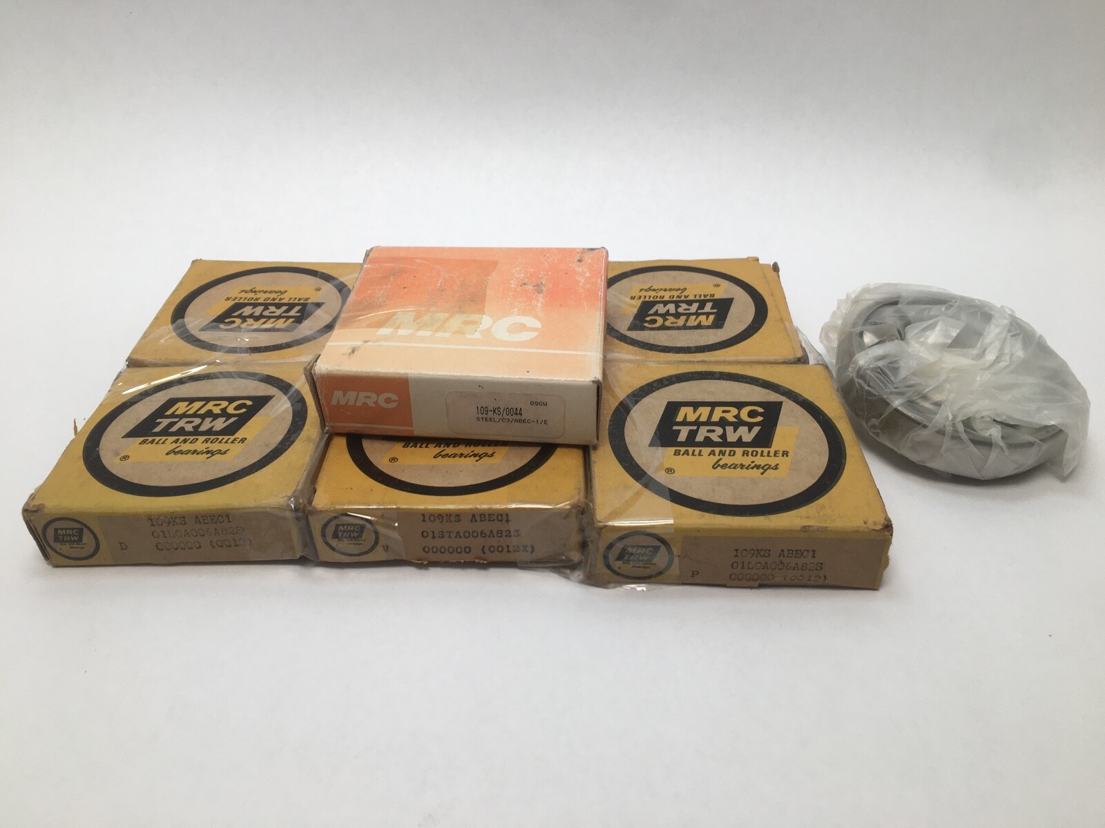 MRC 109KS Bearing Open 45x75x16 mm 109-KS C3 6009-C3 USA 7 pcs