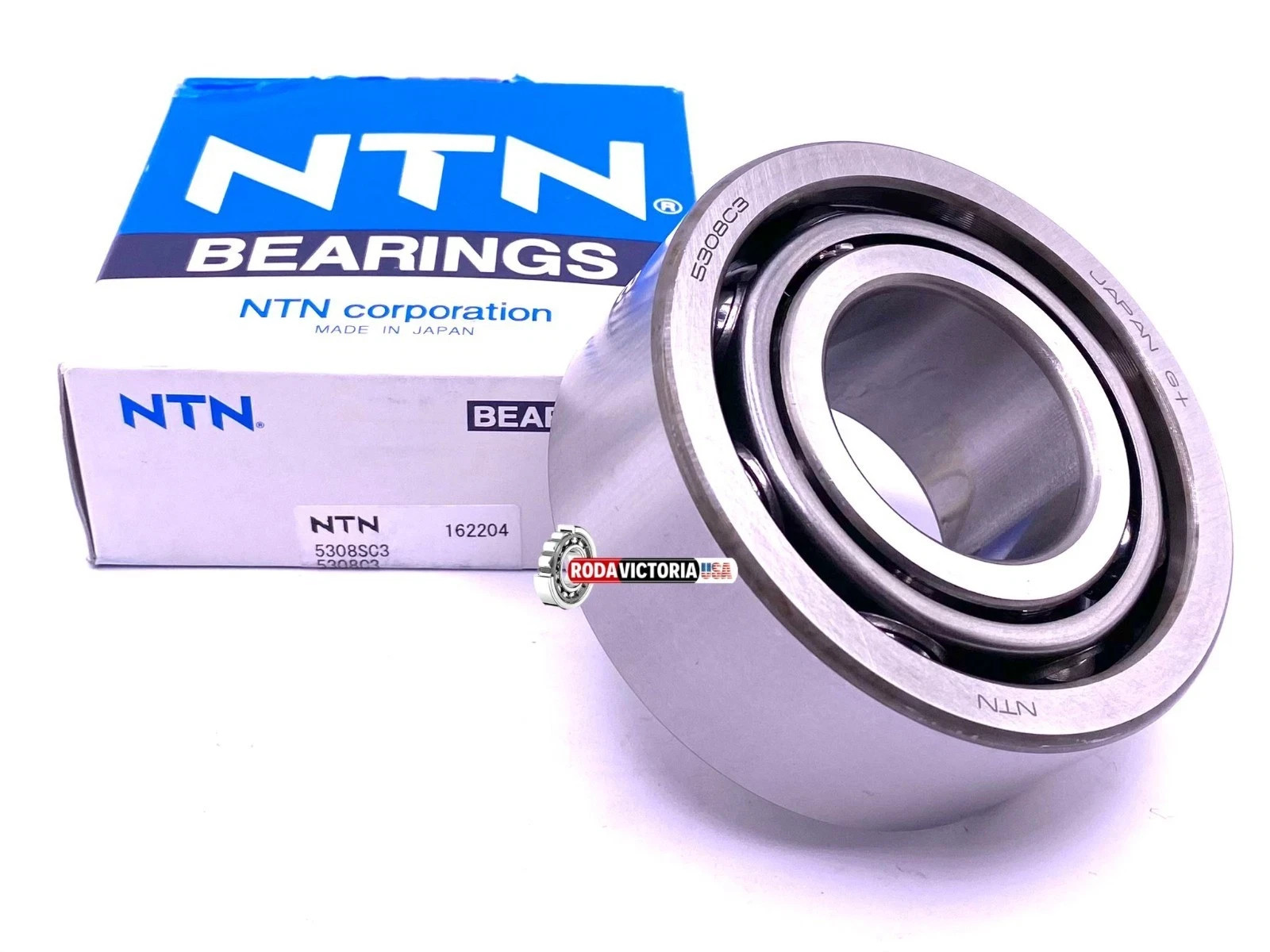 NTN Japan 5308 C3 – Double Row Angular Contact Ball Bearing 40x90x36.5 mm