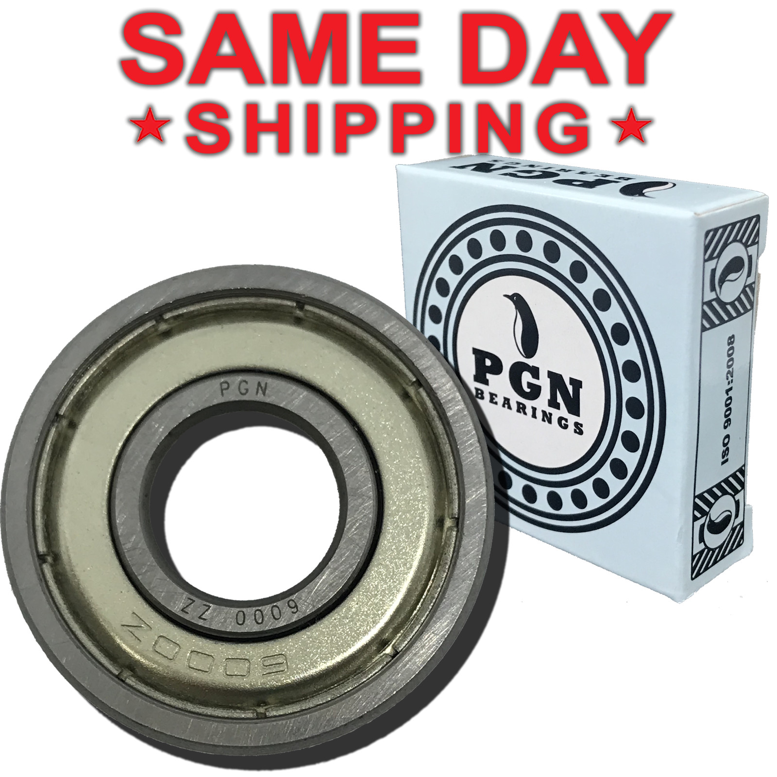 6000-ZZ C3 EMQ Premium Metal Shielded Ball Bearing, 10x26x8, 6000z