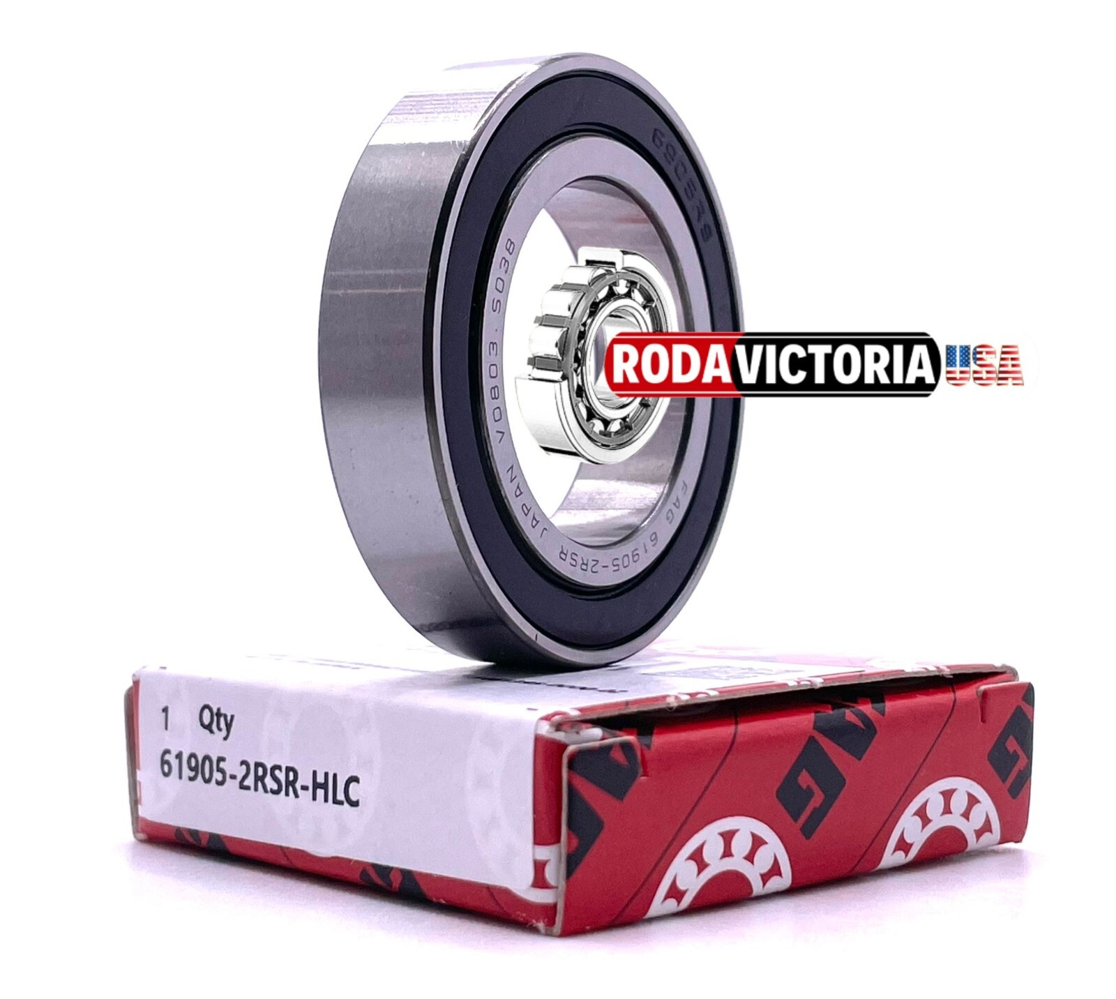 FAG 61905-2RSR Deep Groove Ball Bearings 25x42x9 mm 6905-2RS