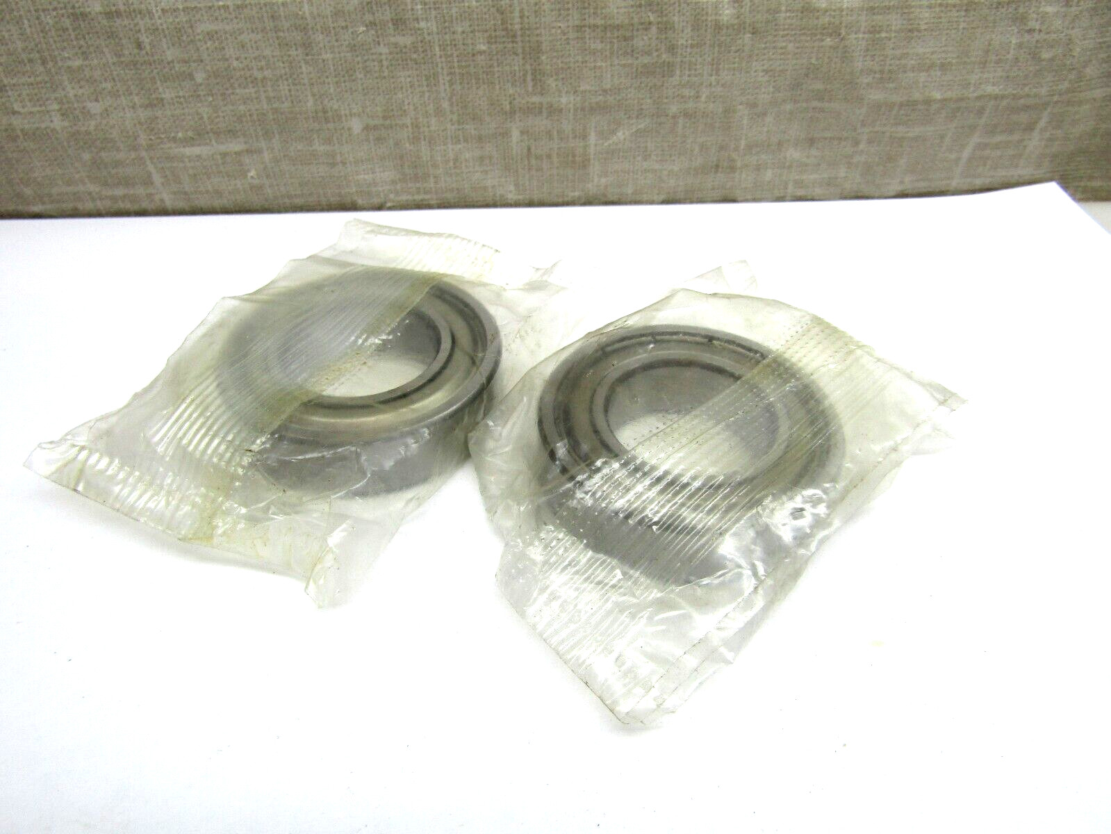 (Lot of 2) NSK 6005-ZZ 25mm X 47mm X 12mm Metal Shielded Bearing