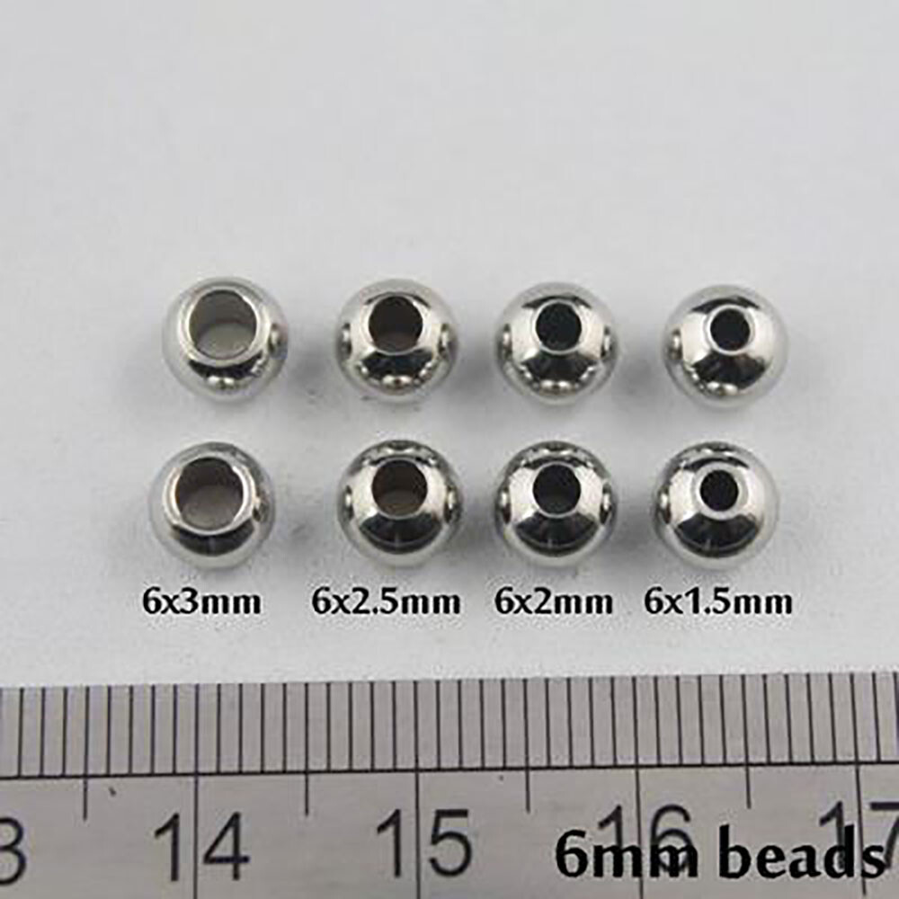 Solid Stainless Steel Ball With Hole Outside Diameter 3mm 4mm 5mm 6mm to 60mm