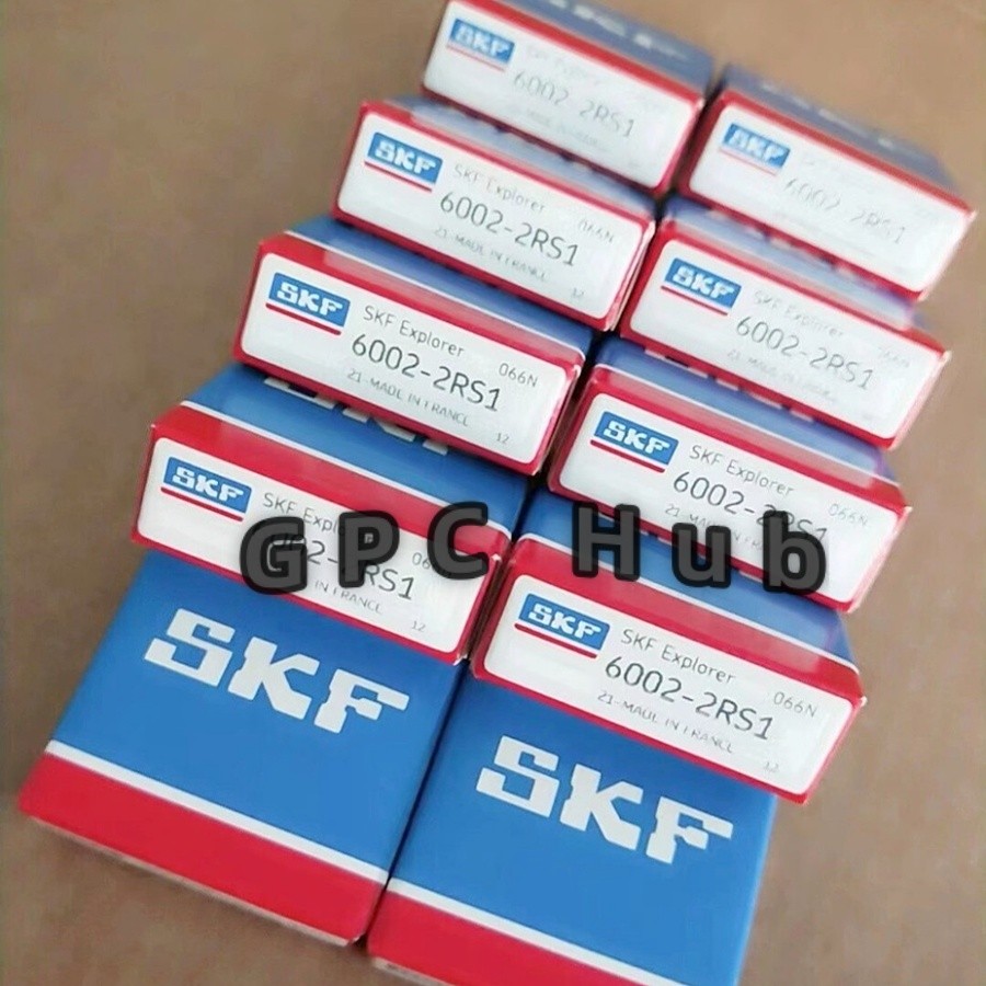 2PC NEW SKF 6002-2RS1 60022RS1 BALL BEARING Fast shipment
