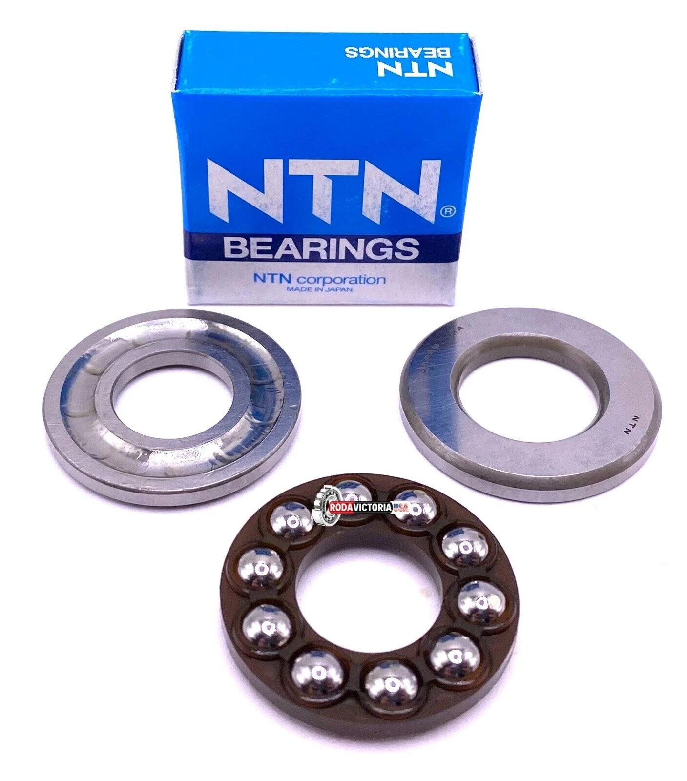 NTN Japan 51202 Axial Deep Groove Ball Bearing 15x32x40 mm