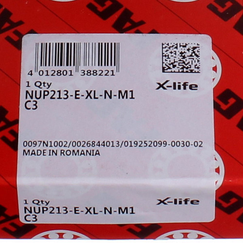 NUP213-E-XL-N-M1-C3 FAG/Schaeffler Technologies 65 x 120 x 23 mm CYL. ROLL. S…