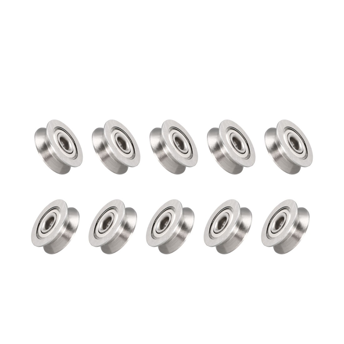 3mmx12mmx4mm GCr15 Bearings V623ZZ Deep Groove Guide Pulley Bearing 10Pcs