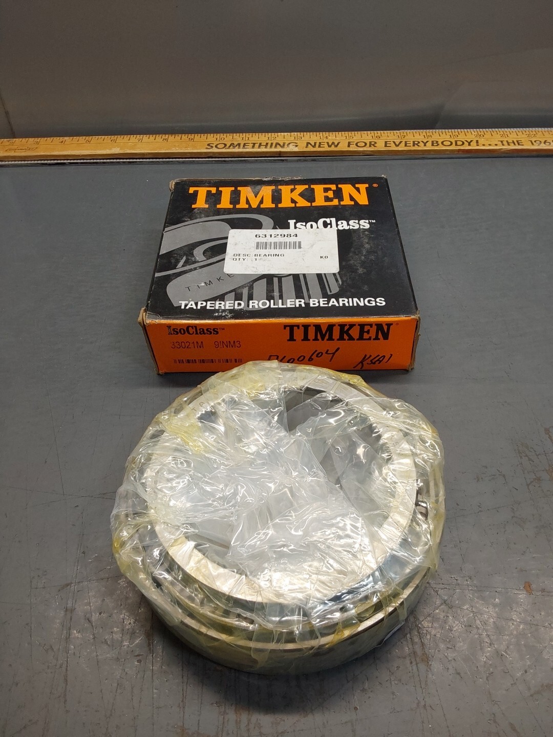 NOS Timken 33021M-91NM3 Tapered Roller Bearing Set. Cone X33021M Cup Y33021M