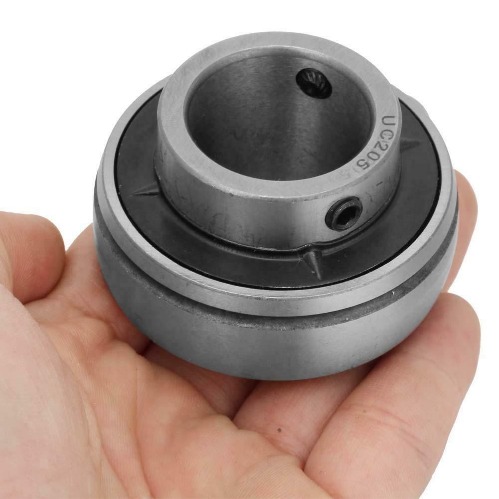 UC201~UC320 Insert Bearing With Set Screws Re-lube Type Spherical OD 40~215mm