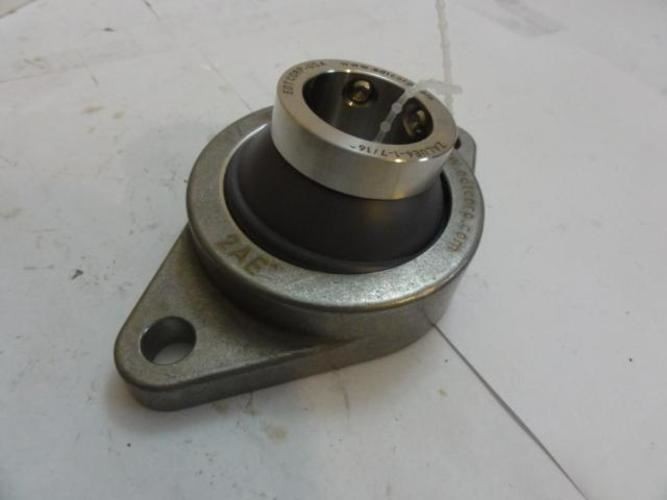 204906 New-No Box; EDT NA2AE7-1 7/16 Flange Bearing; Poly- SS 2 bolt; 1-7/16″ID