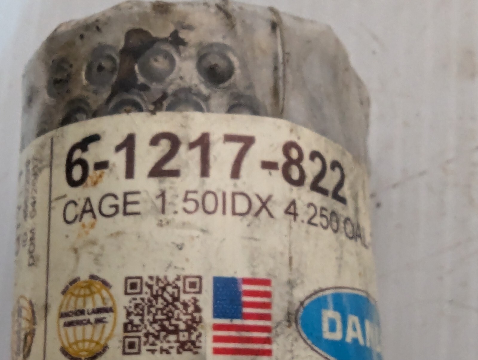 Danly 6-1217-822 Ball Bearing Cage 1.50IDX 4.250 OAL-TYPE II