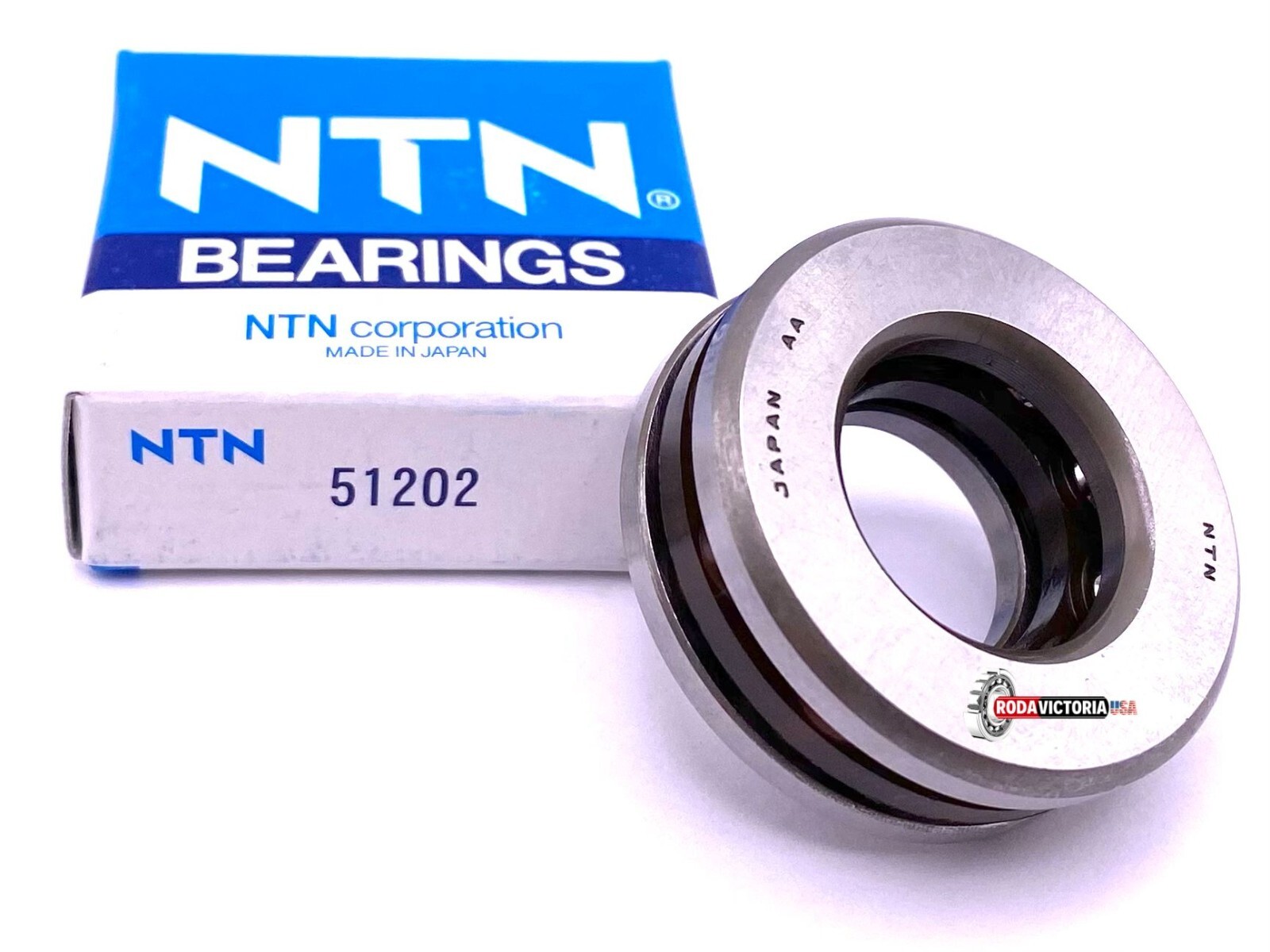 NTN Japan 51202 Axial Deep Groove Ball Bearing 15x32x40 mm
