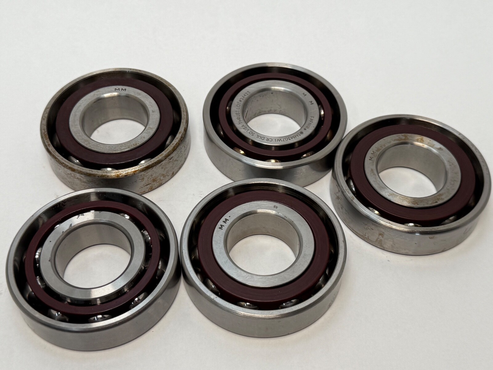 Fafnir 3MM307WI-DUL Angular Bearing 7307 3MM-307-WI-CR-DUL 35x80x21 mm 5 Pcs