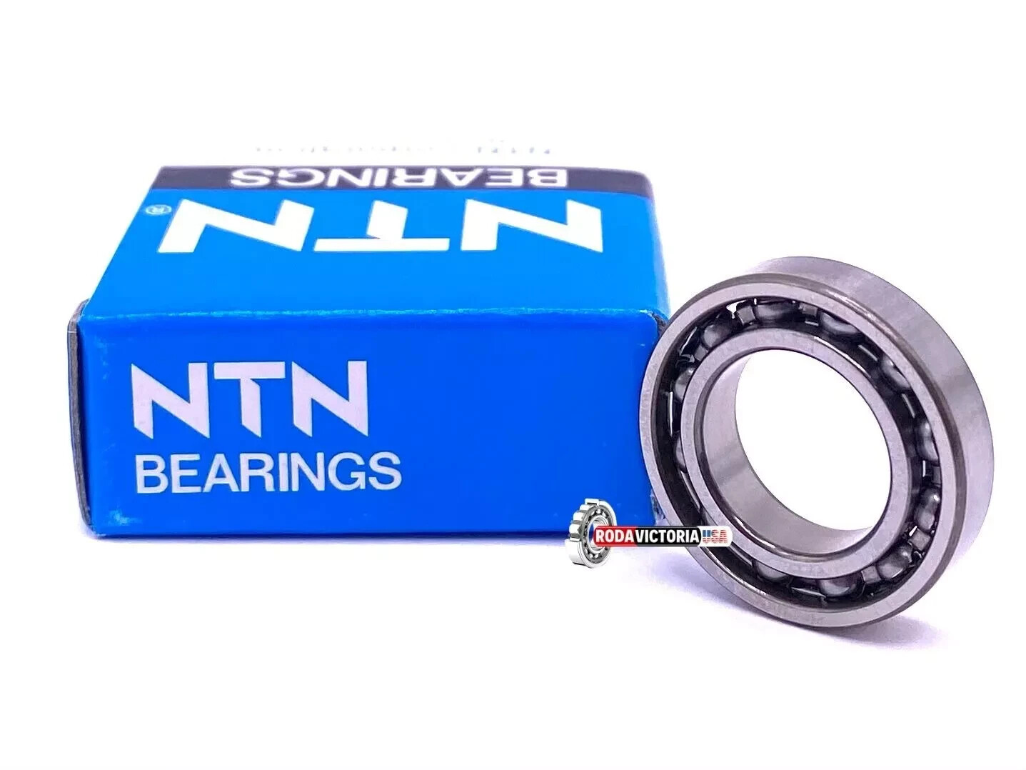 NTN Japan 6801 Deep Groov Ball Bearing, Open Type, No Seals 61801 12x21x5 mm