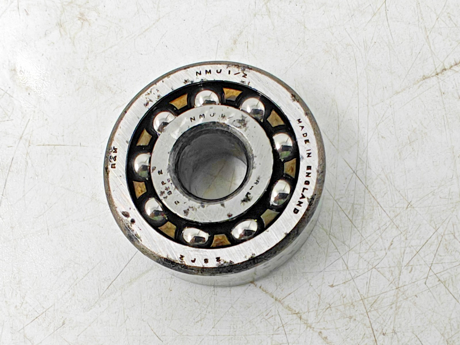 NMJ 1/2 R&M Self Aligning Ball Bearing NMJ 1/2 x 1-5/8 x 5/8 in RM 4 / UMS 5