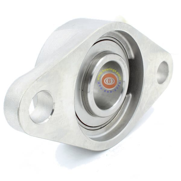 SUCSFL206-19 Stainless Steel 1-3/16" Two-Bolt Flange Bearing – Hi-Sun