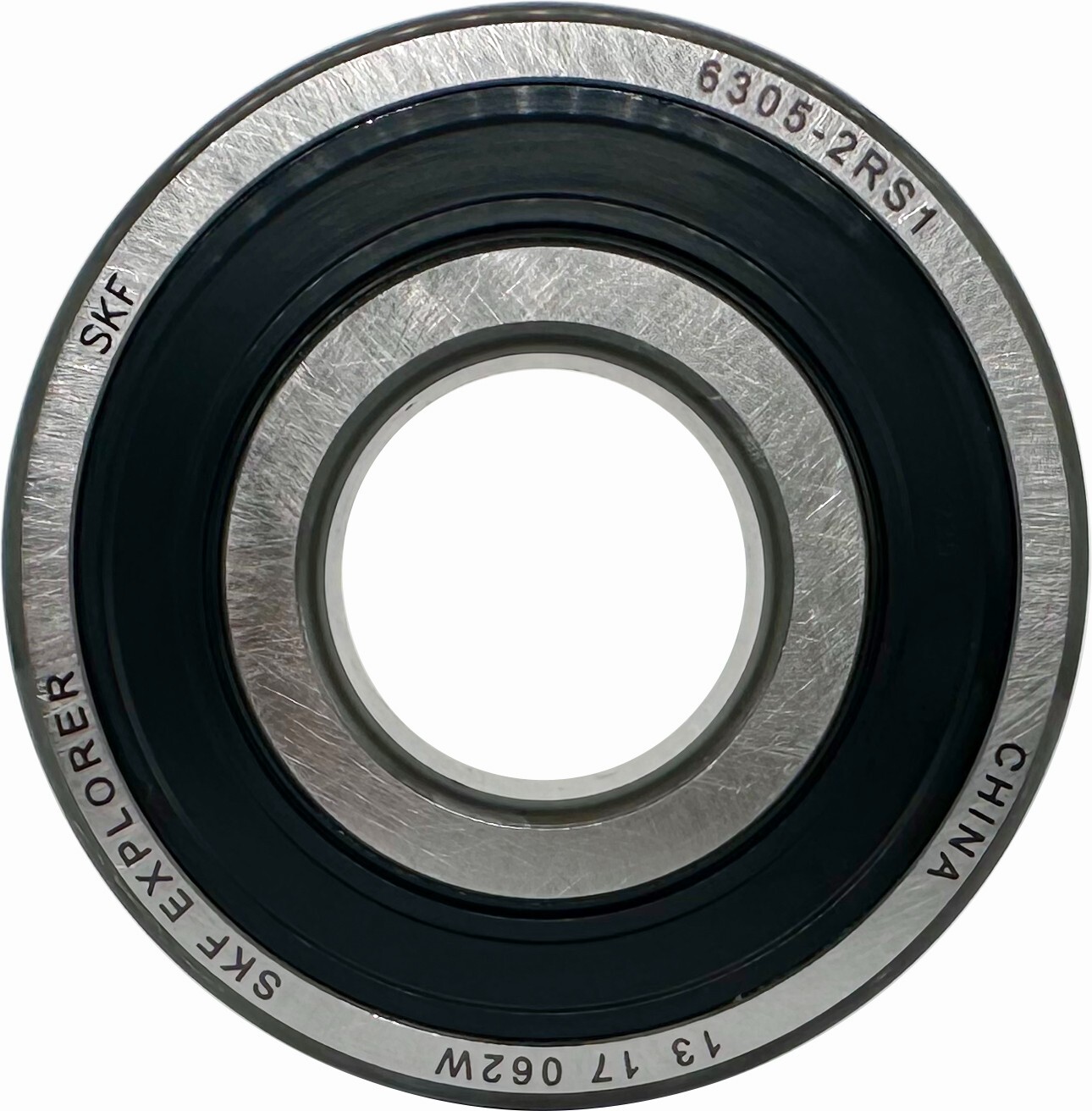 2PACK SKF 6305-2RS1 25X62X17MM Double Rubber Seal Ball Bearings 6305-2RS