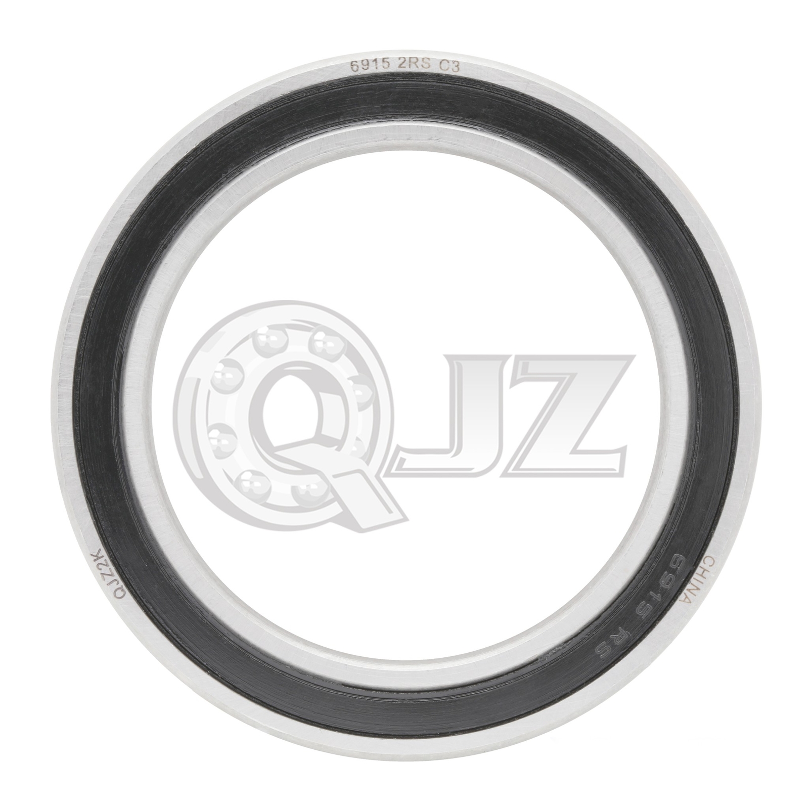 [Qty.10] 6915-2RS Radial/Deep Groove Ball Bearing [72mm ID x 105mm OD x 13mm W]