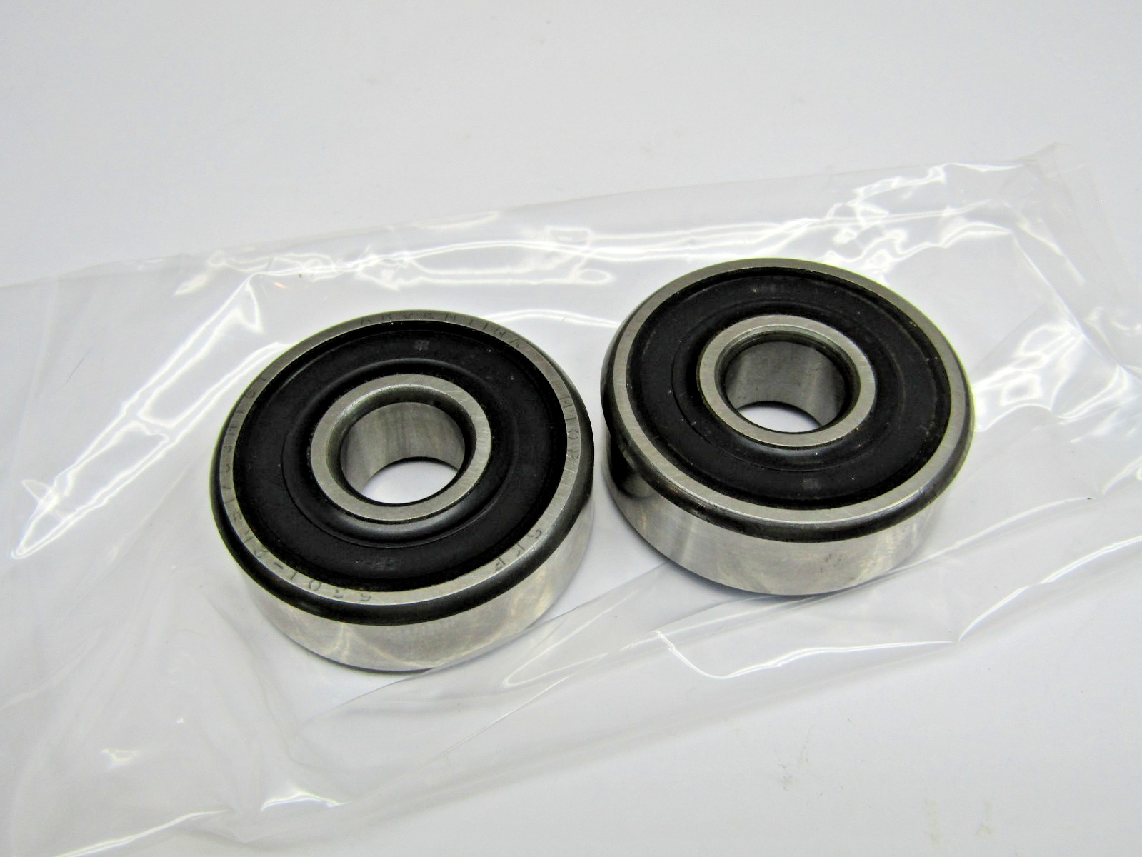 (Lot of 2) 6301-2RS C3 12mm X 37mm X 12mm Sealed Bearing