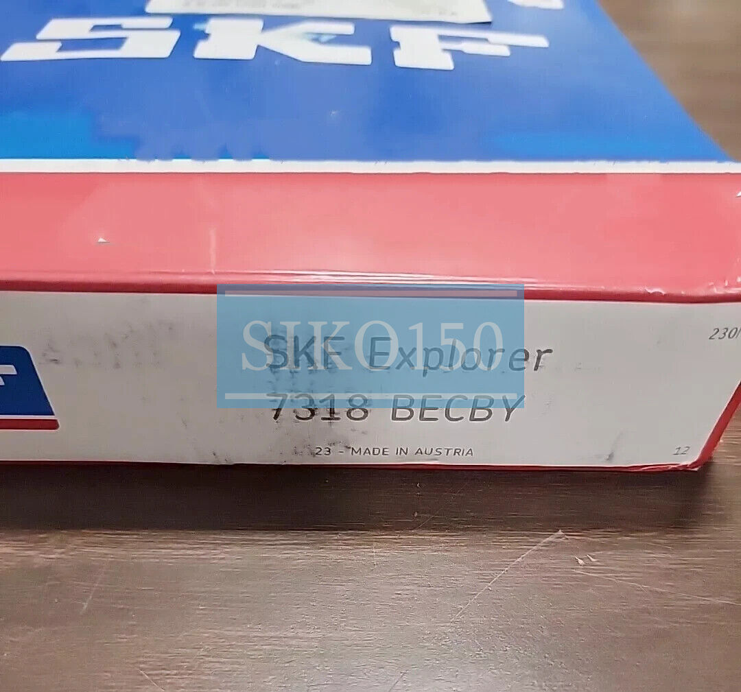 1PC SKF 7318 BECBY single row angular contact ball bearing #SK