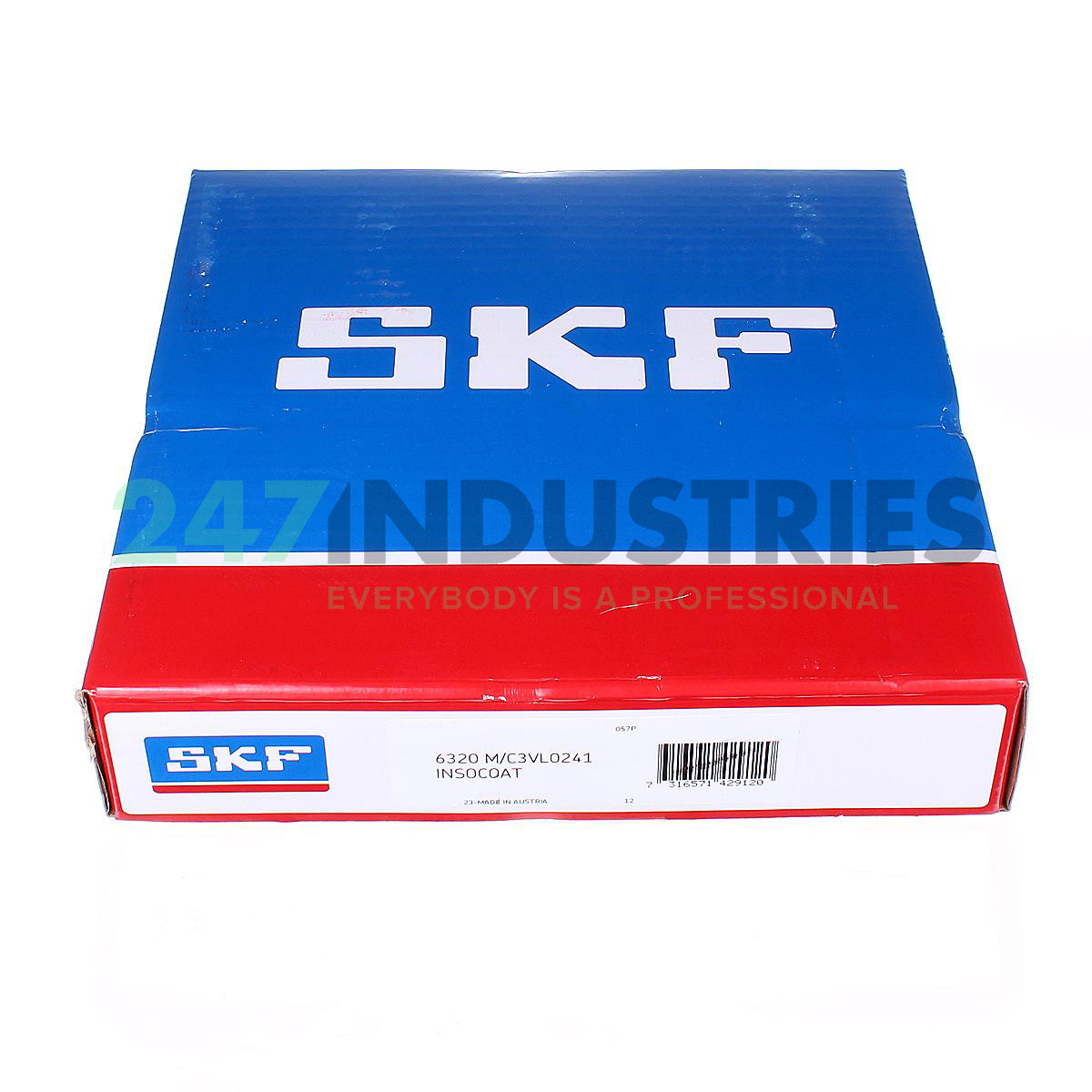 6320M/C3VL0241 SKF 100 x 215 x 47 mm DEEP GR. BALL SINGLE ROW