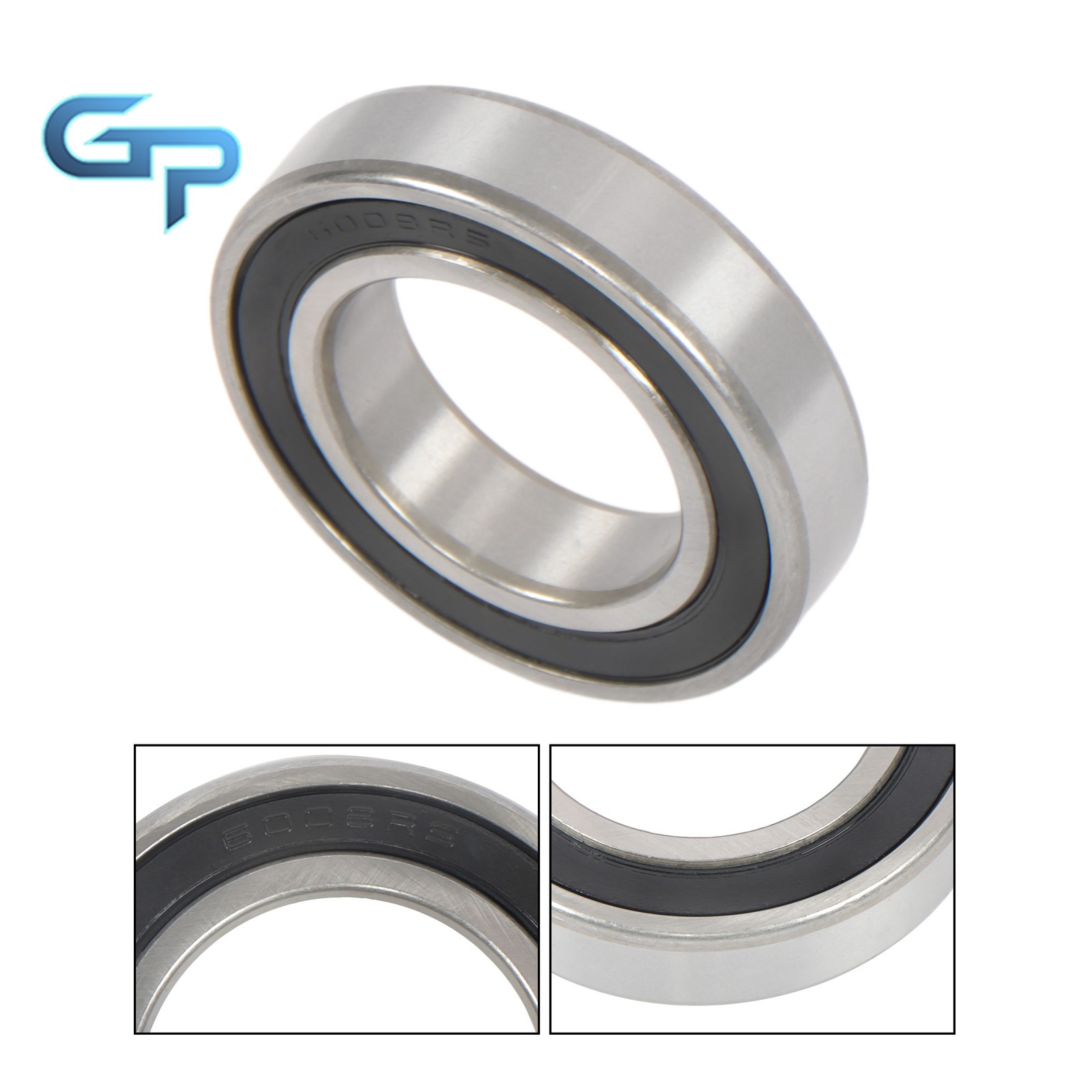 10pcs 6008-2RS 40x68x15mm Bearings Rubber Sealed Complete Set