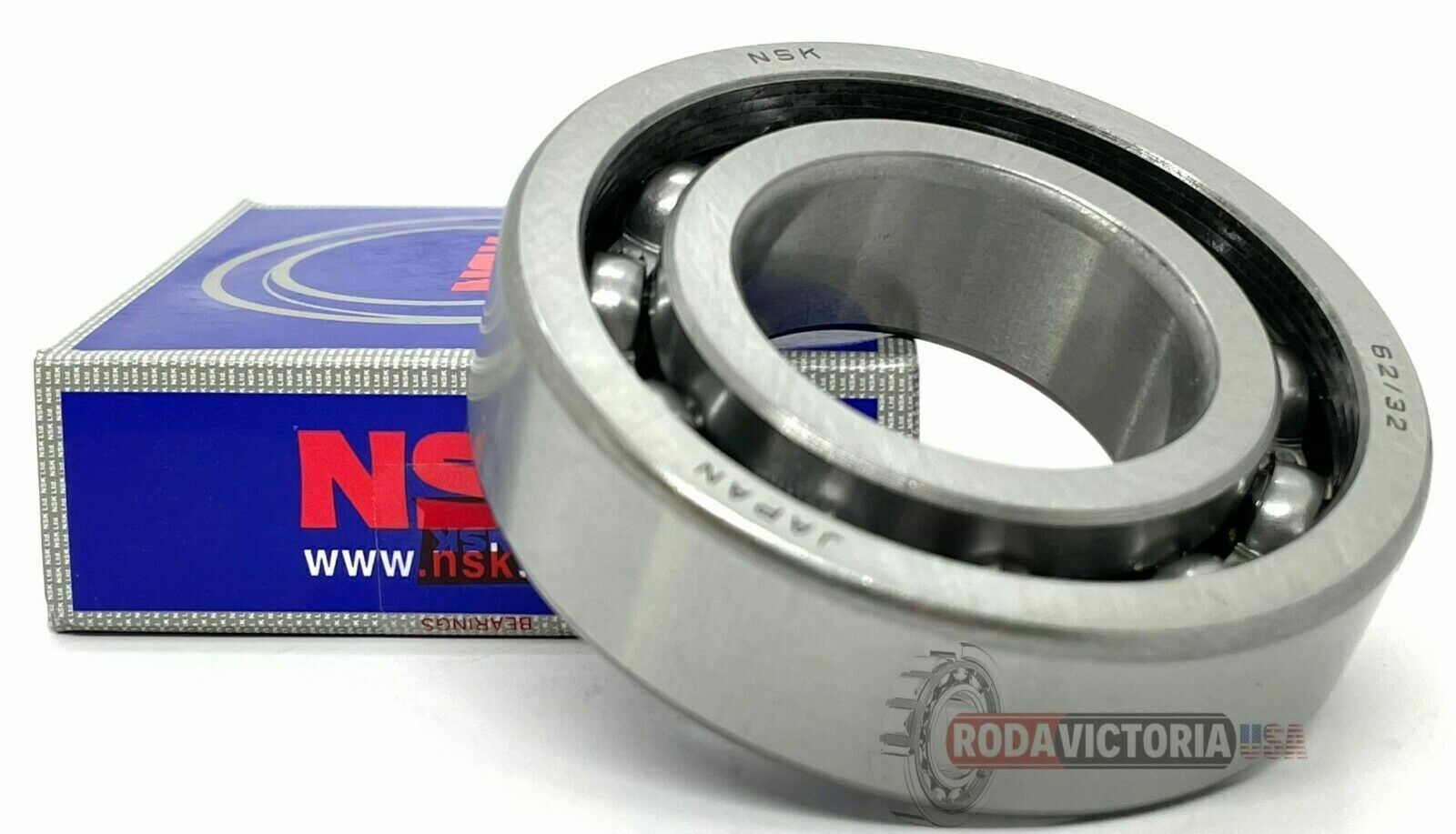 NSK Main Crank Shaft Crankshaft Ball Bearing 62/32 CM 32X65X17 MADE IN JAPAN