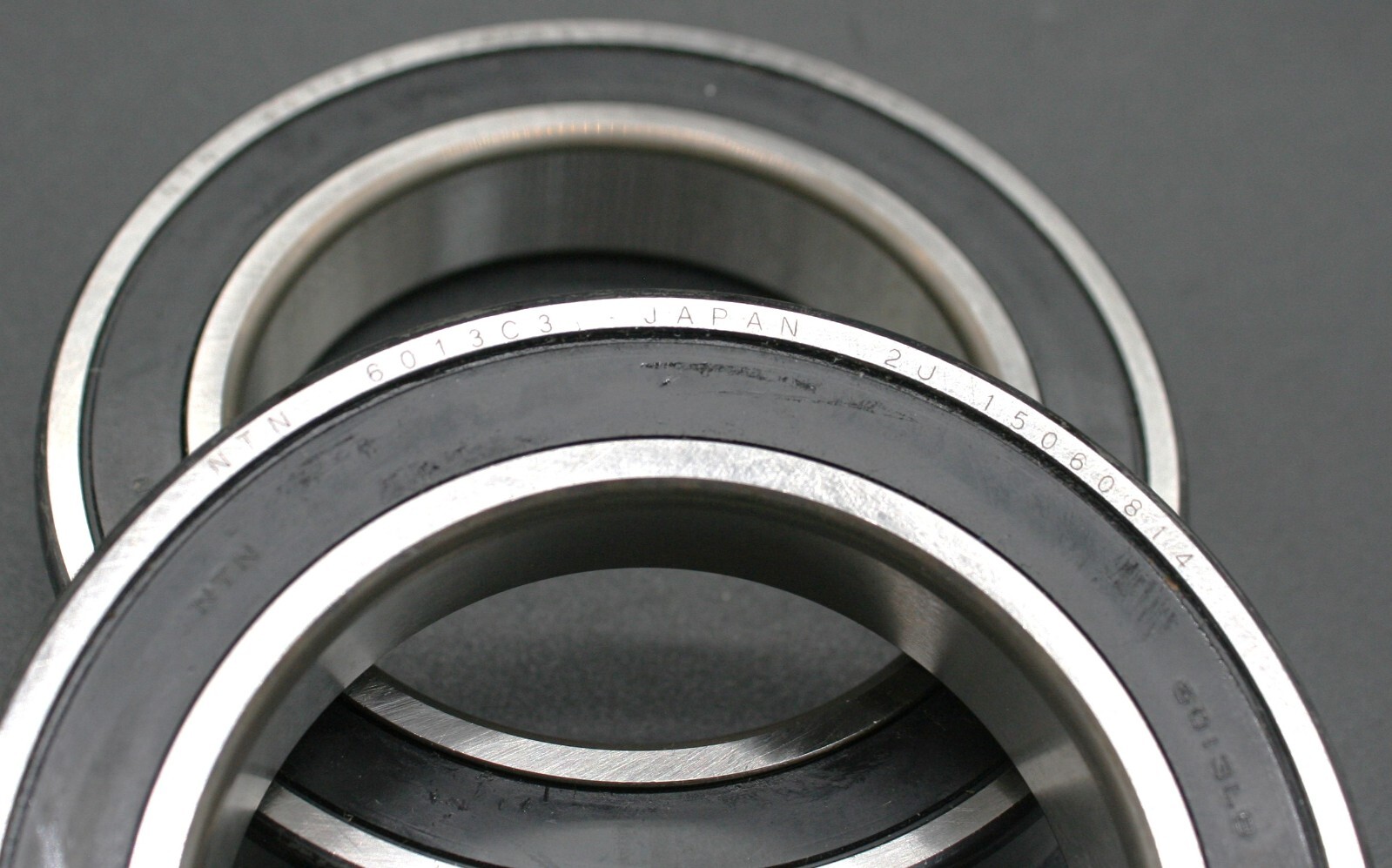 Two (2) NTN 6013 LLB C3 Deep Groove 65 MM ID 6013 2RS C3 Japan NEW