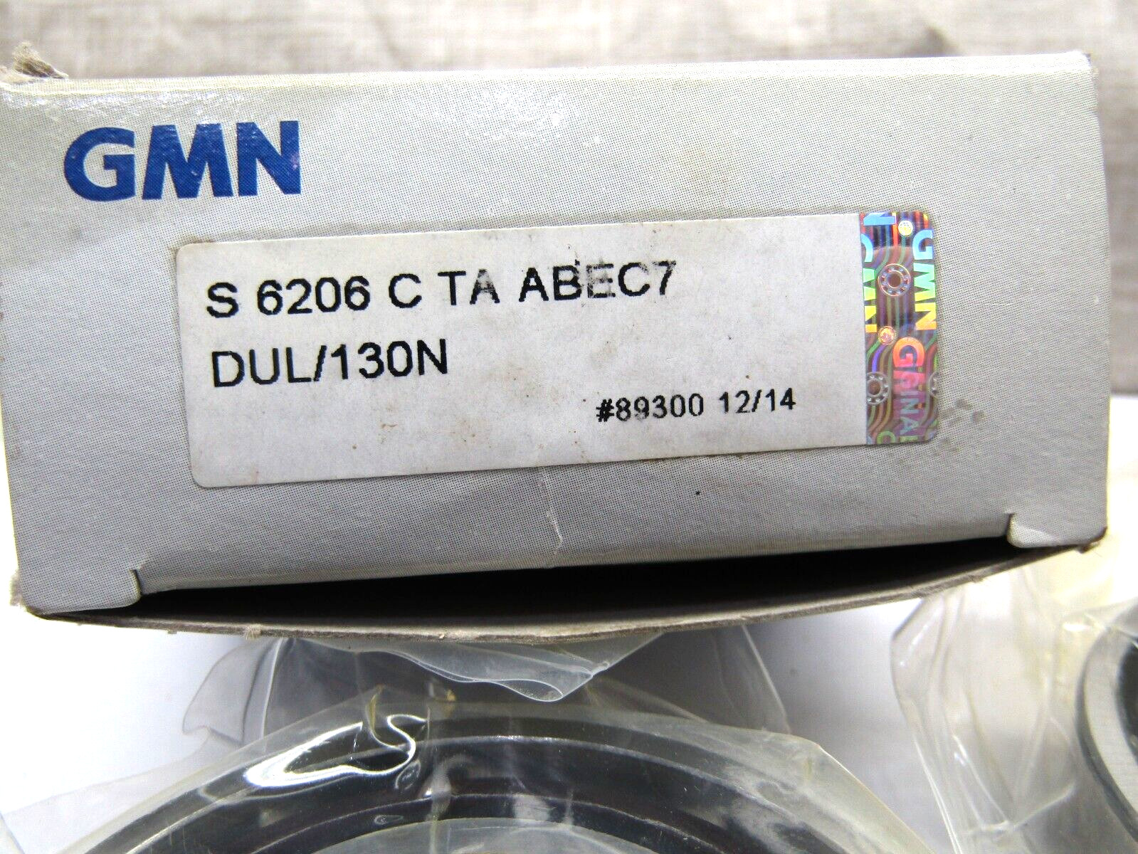 GMN S 6206 C TA ABEC7 DUL/130N Precision Matched Set of 2 Bearings