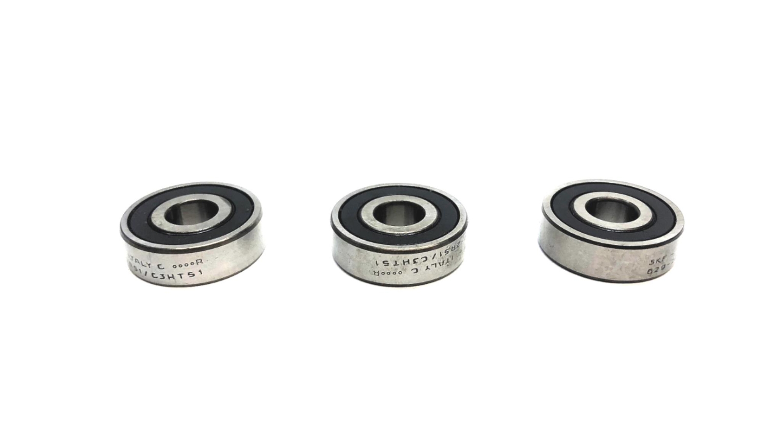 SKF Single Row Ball Bearing 629-2RS1/C3HT51 [Lot of 3] NOS