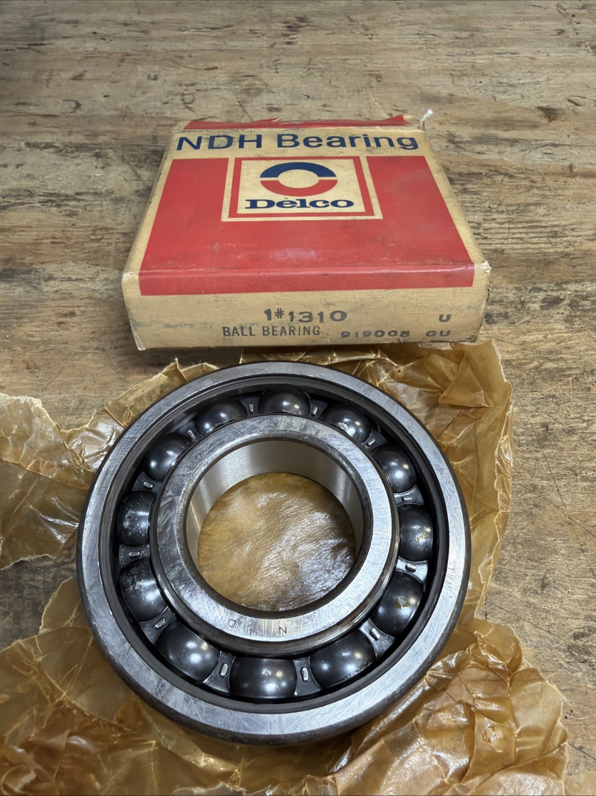 Delco 1310 Bearing Double Row Self Aligning 50mm Bore (g19)