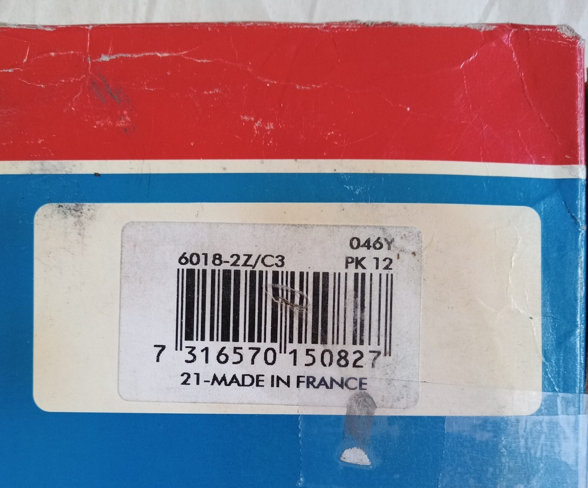 SKF 6019-2Z/C3 Deep Groove Ball Bearing – 95mm ID x 145mm OD x 24mm Width