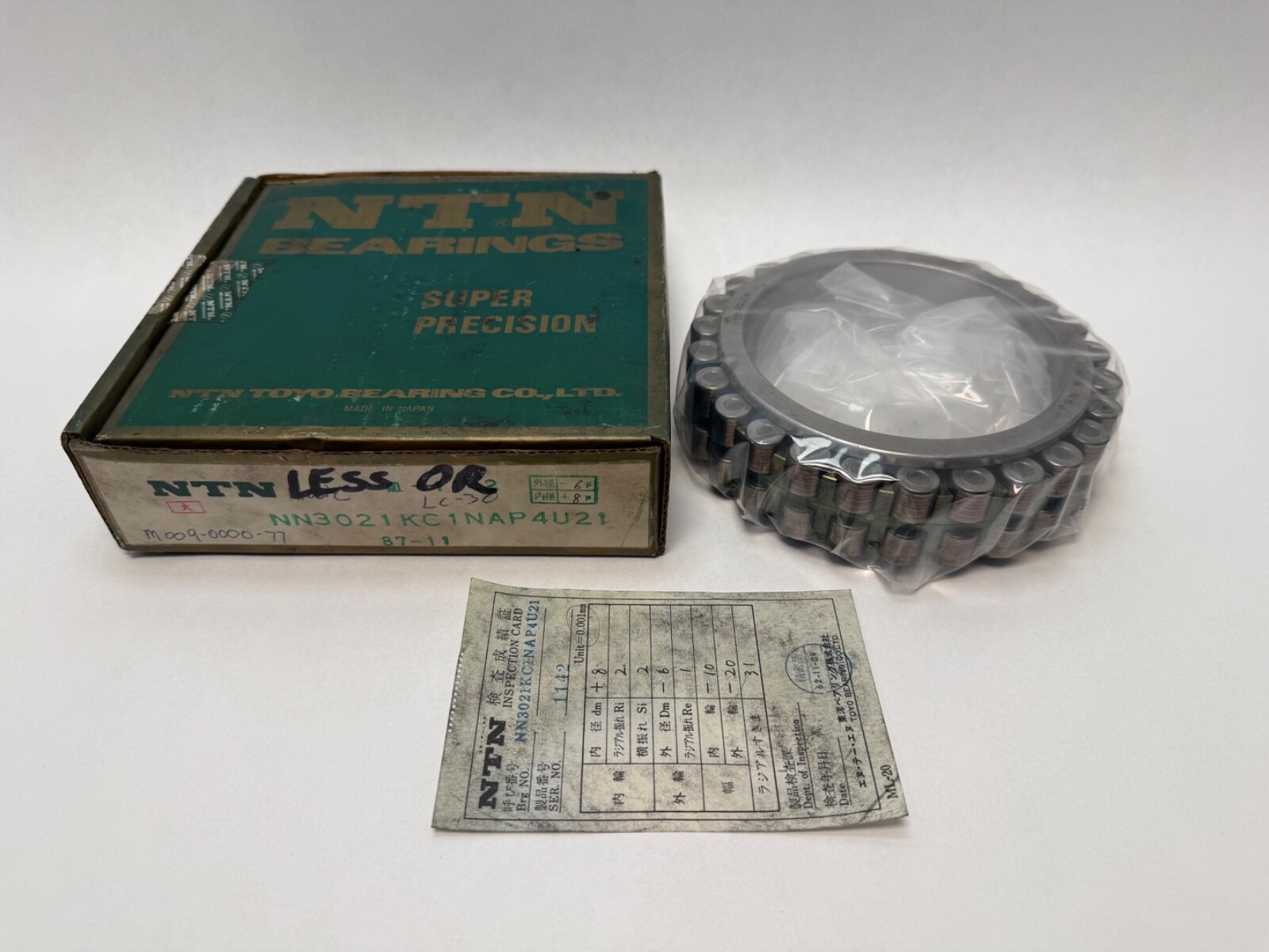 NTN NN3021KC1NAP4 Bearing NN3021 NN-3021-K-C1-NA-P4 105 mm ID 41 mm W