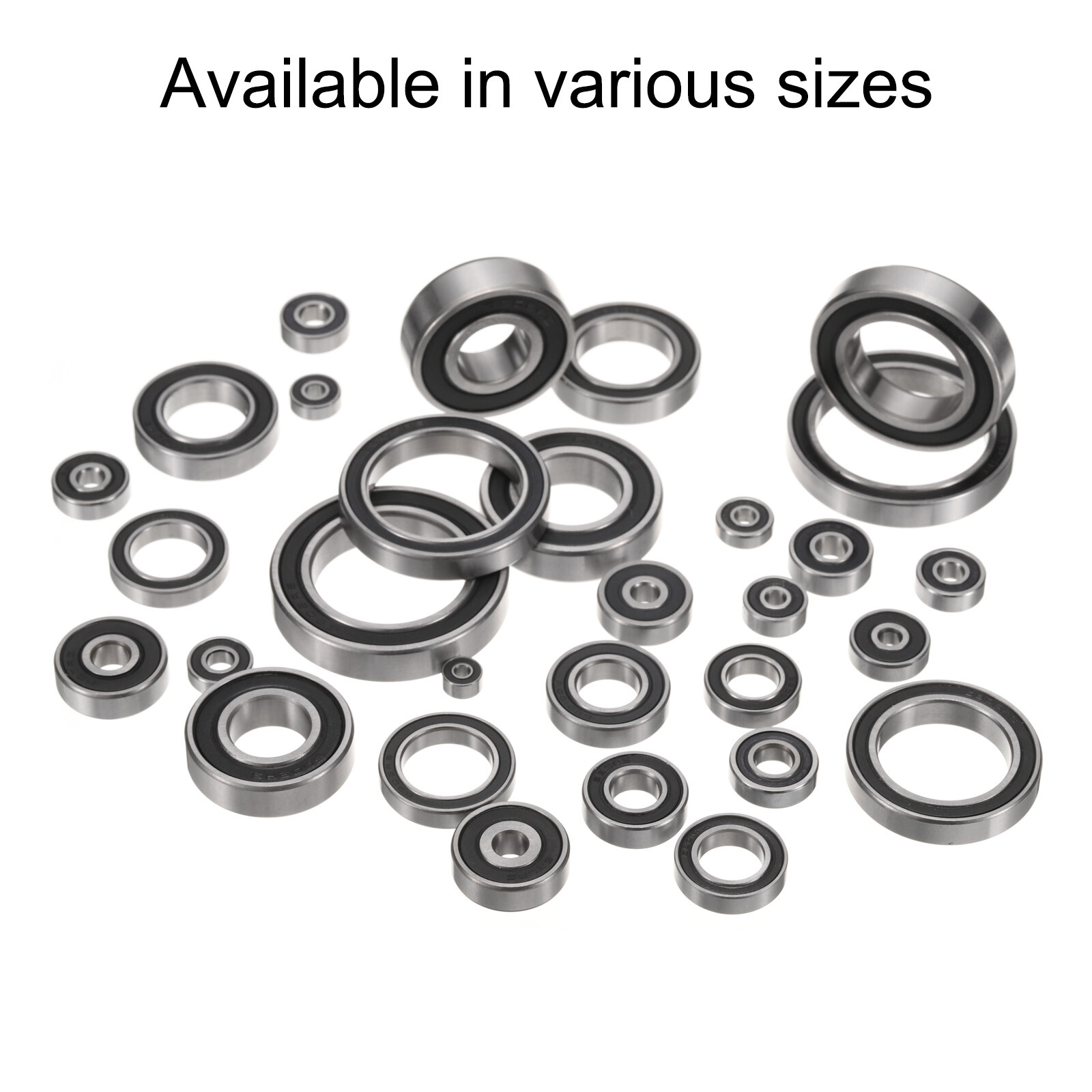 10pcs 6700-2RS Ball Bearing 10x15x4mm, Chrome Steel Rubber Seals, ABEC 3