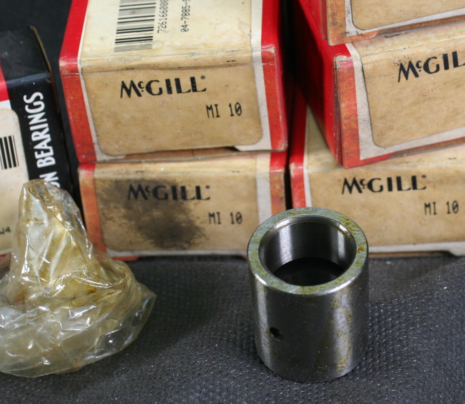 One (1) McGill MI 10 Needle Roller Bearing Inner Ring 5/8″ ID USA NEW