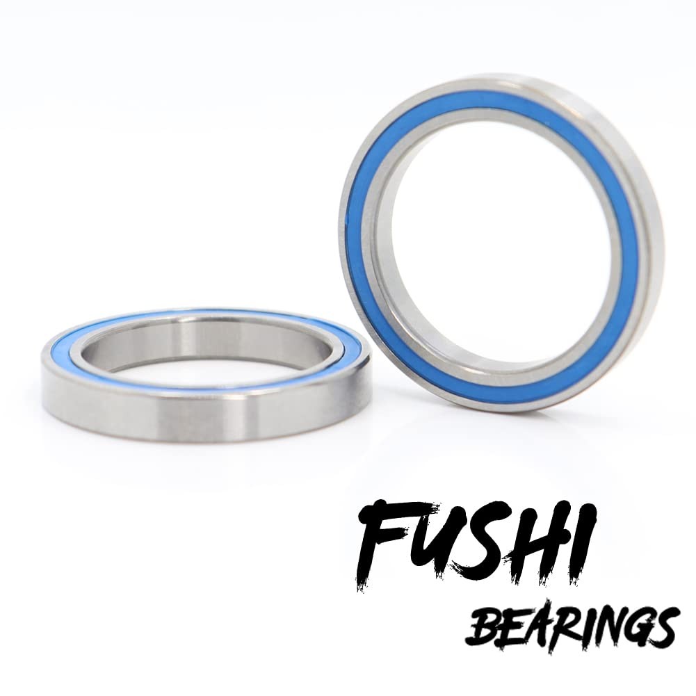 10 PCS Blue Rubber Sealed Precision Ball Bearing 6704RS 20x27x4mm