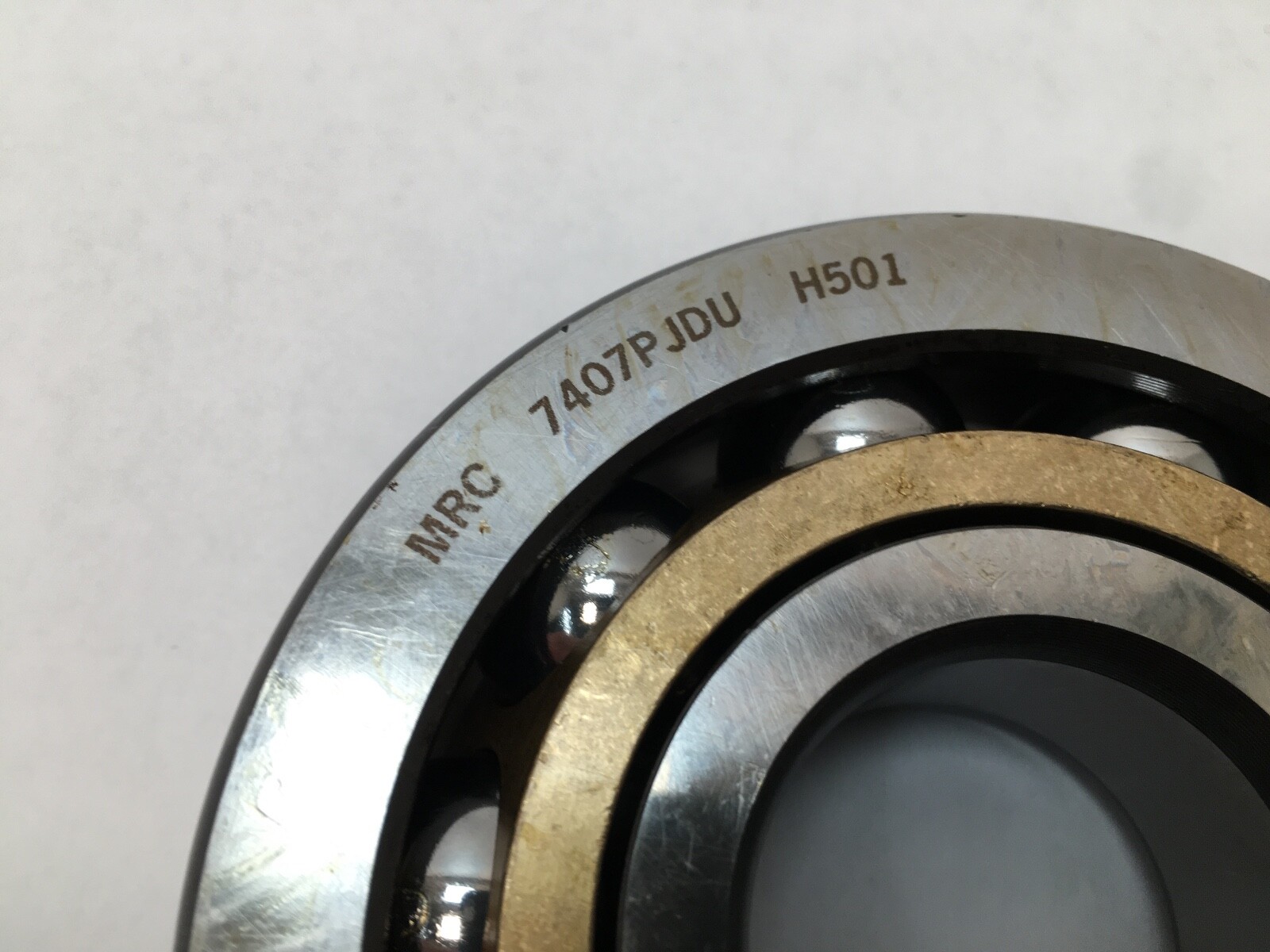 MRC 7407PJDU Angular Contact Bearing 35x100x25 mm 7407 PJ DU BRZ#3 H501 USA