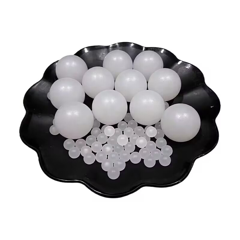 PP Solid Plastic Ball Polypropylene Ball 2mm-50mm Diameter White PP Bullet Balls