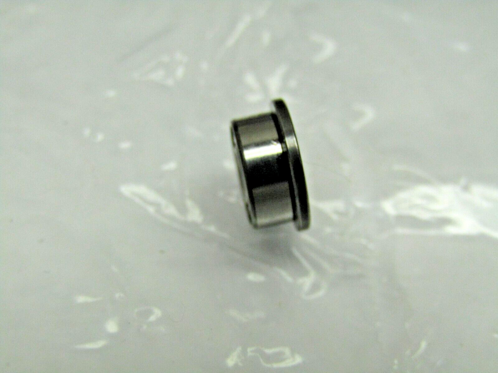 NSK Japan F693-ZZ 3mm X 8mm X 4mm Miniature Flanged Shielded Bearing