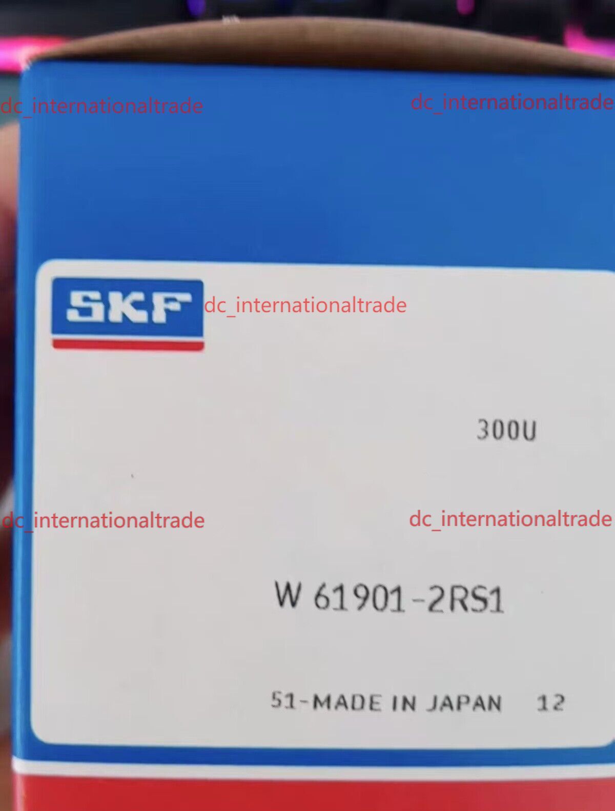NEW SKF W 61901-2RS1 deep groove ball bearing 1PCS #NN