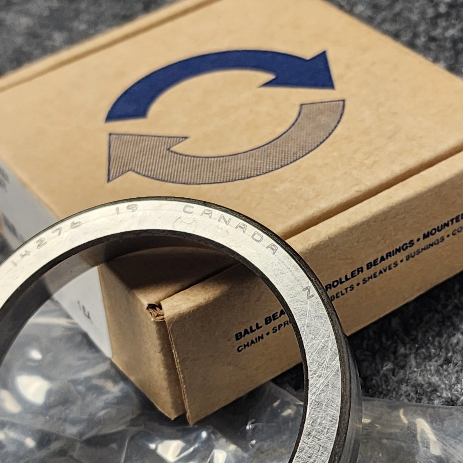 14276 Timken Tapered Roller Bearing Cup 2.7170 in OD, 0.6250 in Width