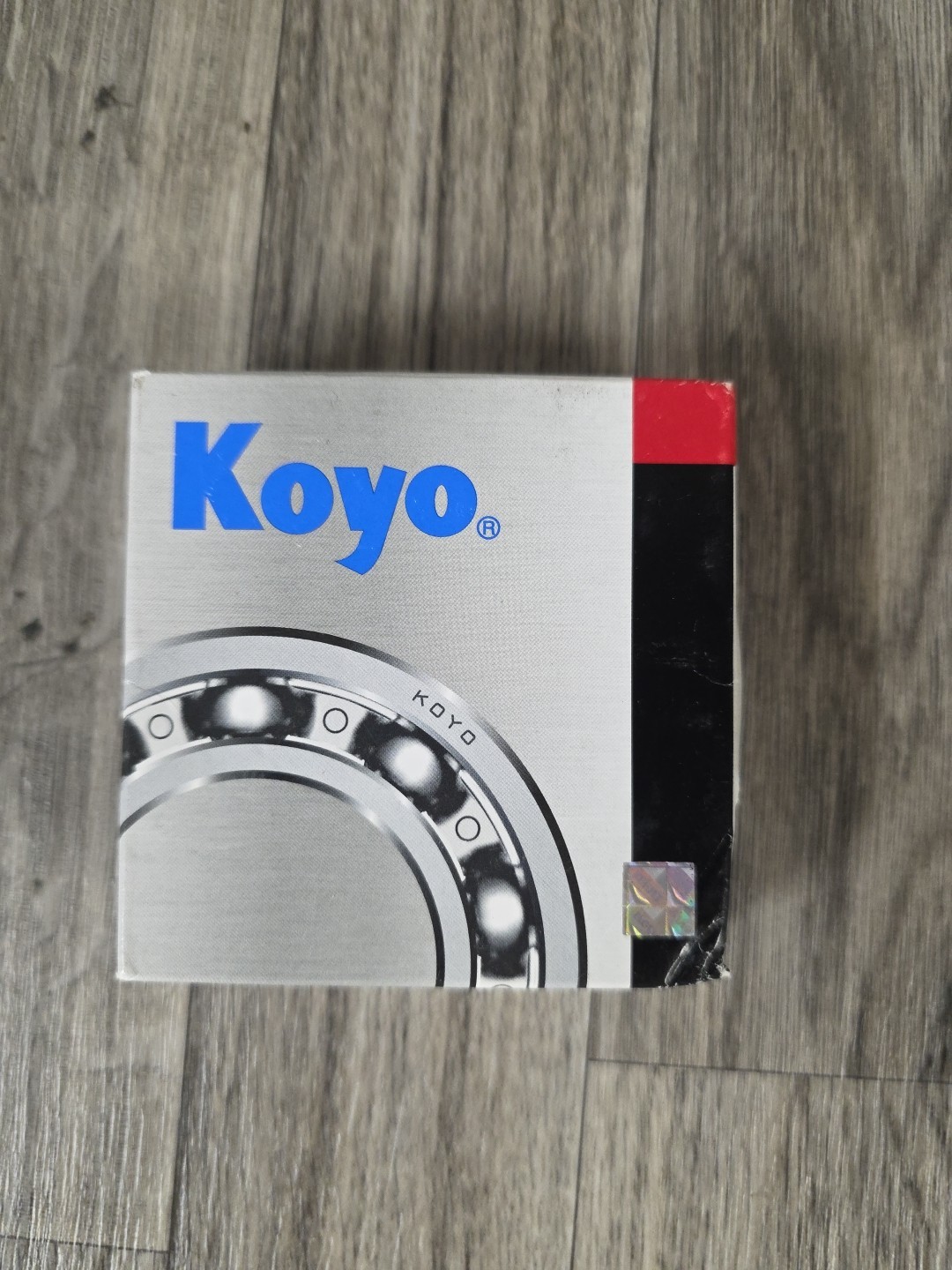 KOYO JAPAN 6208 NR BALL BEARING, OPEN TYPE, NO SEALS + SNAP RING 40x80x18mm