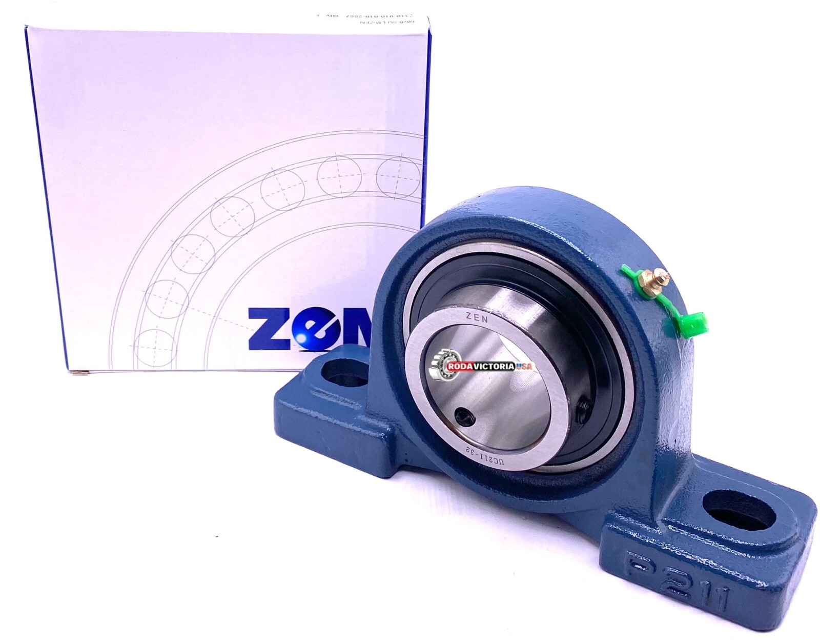 ZEN UCP211-32 Pillow Block Bearing SYJ2 TF YAR211-200 2F + SYJ511 2″ Bore