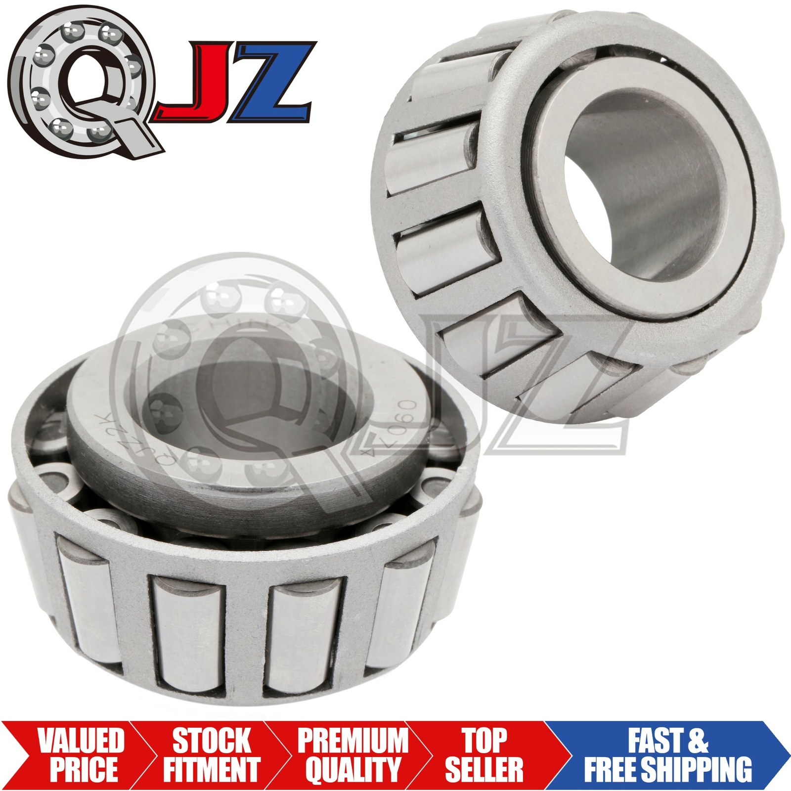 [2-Pack] 09074 Tapered Roller Inner Ring Single Cone 3/4″ (Bore) x 0.848″(Width)