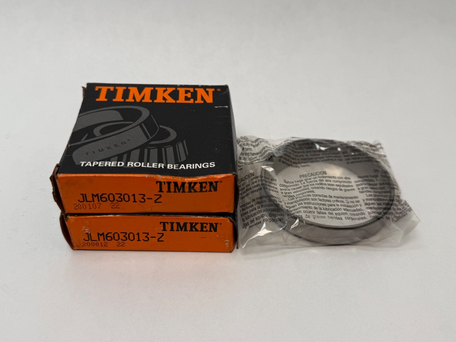Timken JLM603013Z Taper Bearing Cup JLM-603013-Z 78mm OD 15mm W 2 Pcs