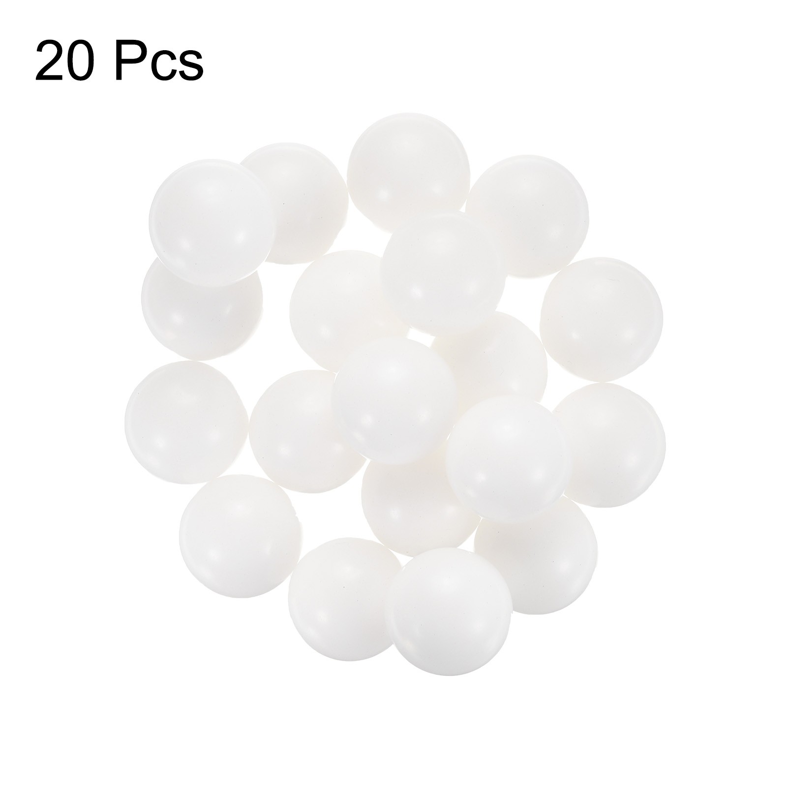 20pcs POM Bearing Balls 20mm Solid Plastic Bearing Balls