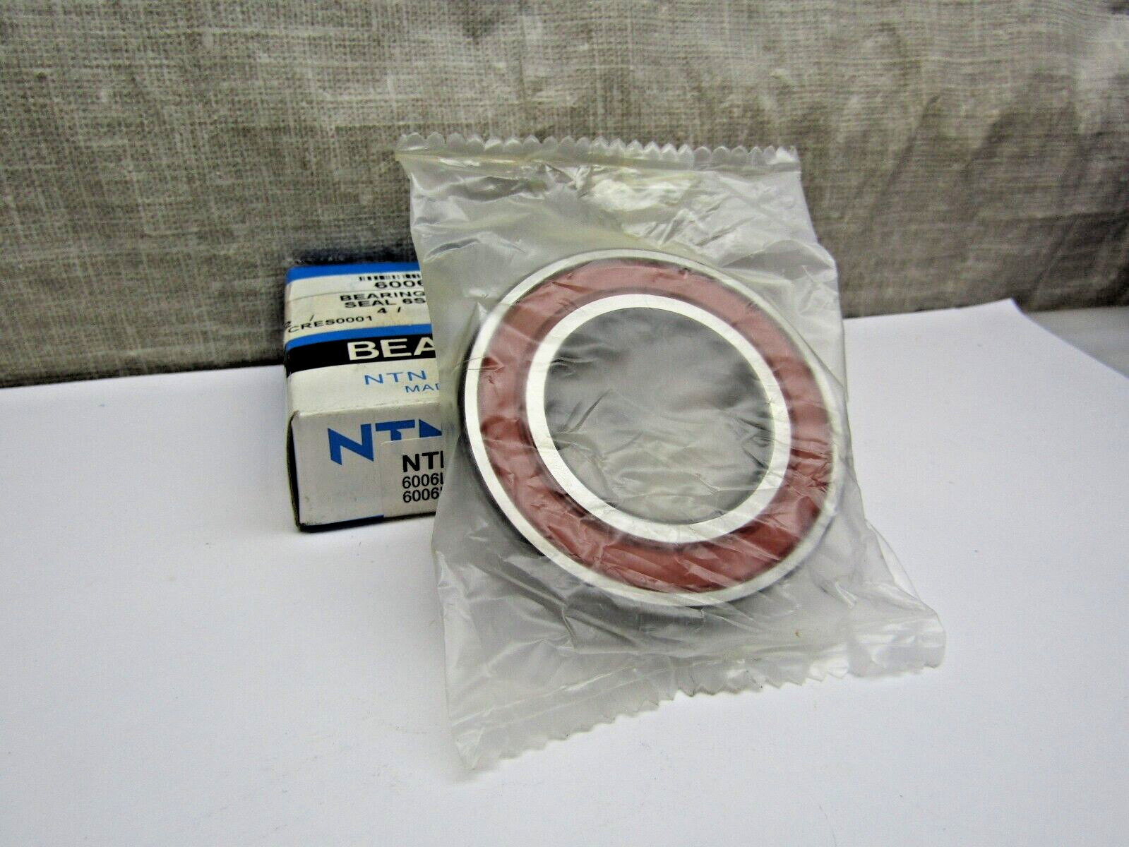 NTN 6006LLU 30mm X 55mm X 13mm Sealed Bearing