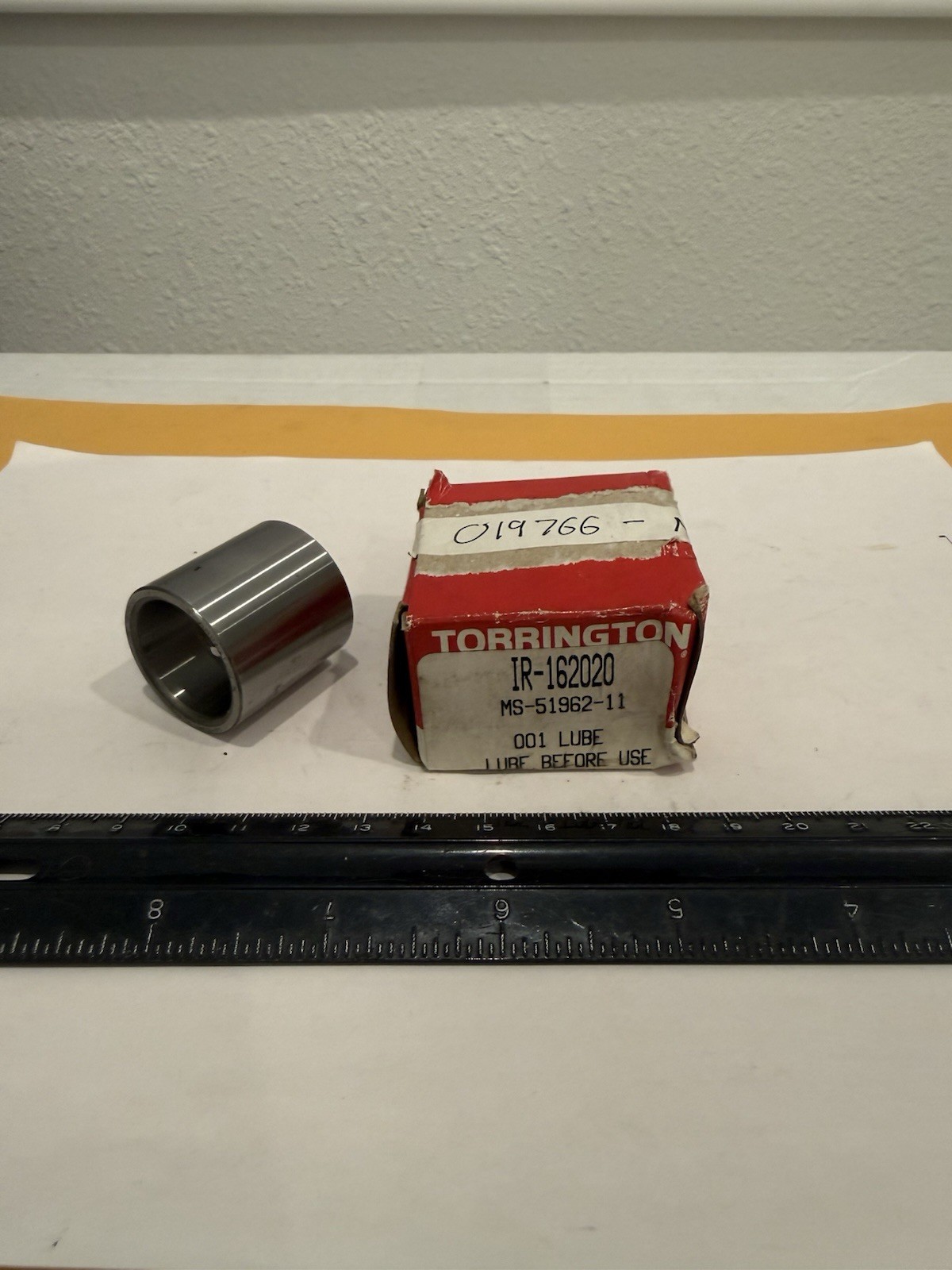 New Torrington IR-162020 Inner Ring Bearing, 1.000″ ID, 1.250″ OD